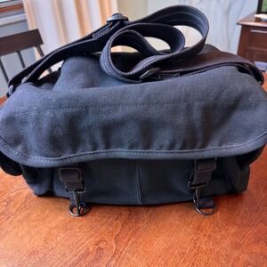 Domke Camera Bag Unisex Large Black F-2 Original  Canvas Multi-Pocket